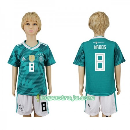 Billiga Fotbollströjor Tyskland Kroos 8 Barn VM 2018 Borta tröja